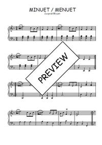 Menuet en fa - 